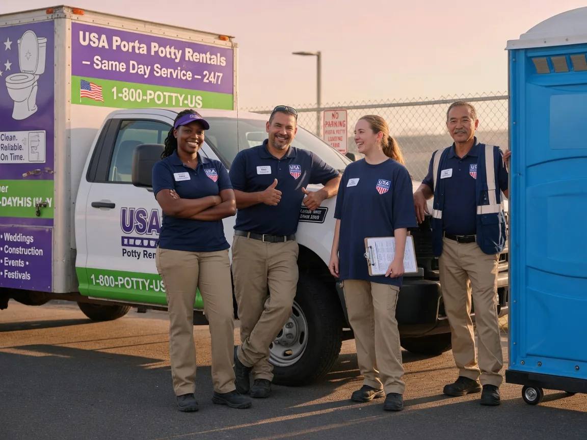 Porta Potty Rental company in Lake Villa, IL